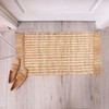 Lightnpro 2x3 Ft Natural Jute Woven Rug - 24x36 Inch