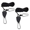 LUCKYBEE 1/8 Inch Rope Ratchet, Adjustable, Easy to Use, Rope
