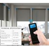 15-Channel Blind Remote Controller, Black -Replacement for Motorized Roller Shades,