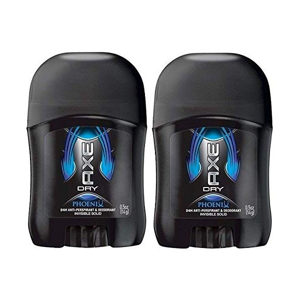 Axe Phoenix Antiperspirant & Deodorant 0.5 ounce Travel Size (2 Pack)