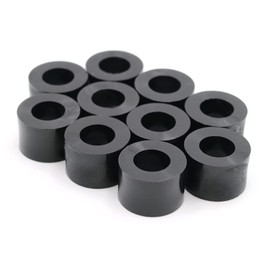Design61 10x Spacer Sleeves Washers L 18 mm x Diameter 15/8.2 mm M8 Round HD Polyethylene