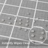 140x220cm Rectangle Checkered Table Cloth - Waterproof, Oil Proof, Spill