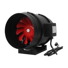 SunStream Inline Duct Fan 8 Inch 720 CFM Indoor Air Ventilation Exhaust Booster Vent Blower for Grow Tent