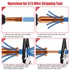 Feekoon Wire Twisting Tool, 3 Way/ 5 Way Wire Stripping
