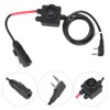 PTT Push tO Talk Adapter for Z-TAC Series Military Radios