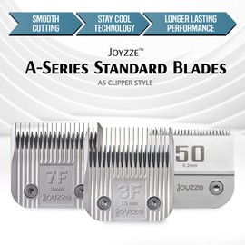 JOYZZE Raptor/Falcon Series A Blade - Professional Grade Dog Clipper Grooming Blade, Detachable, Replacement Blades - Stainless Steel, Coated Ceramic,(A Series #30)