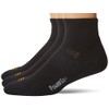 PowerSox Calcetines con cojín Coolmax, 3 pares, Negro, Shoe Size: