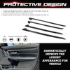 x xotic tech Interior Door Panel Stripe Molding Cover Trim,Carbon