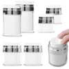 Pack of 6 Cream Dispensers, Airless Pump Dispenser, 15 ml,