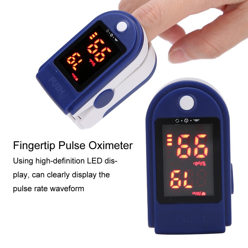 Fingertip Pulse Oximeter Monitor SPO2 Pulse Oxygen Saturation Meter for