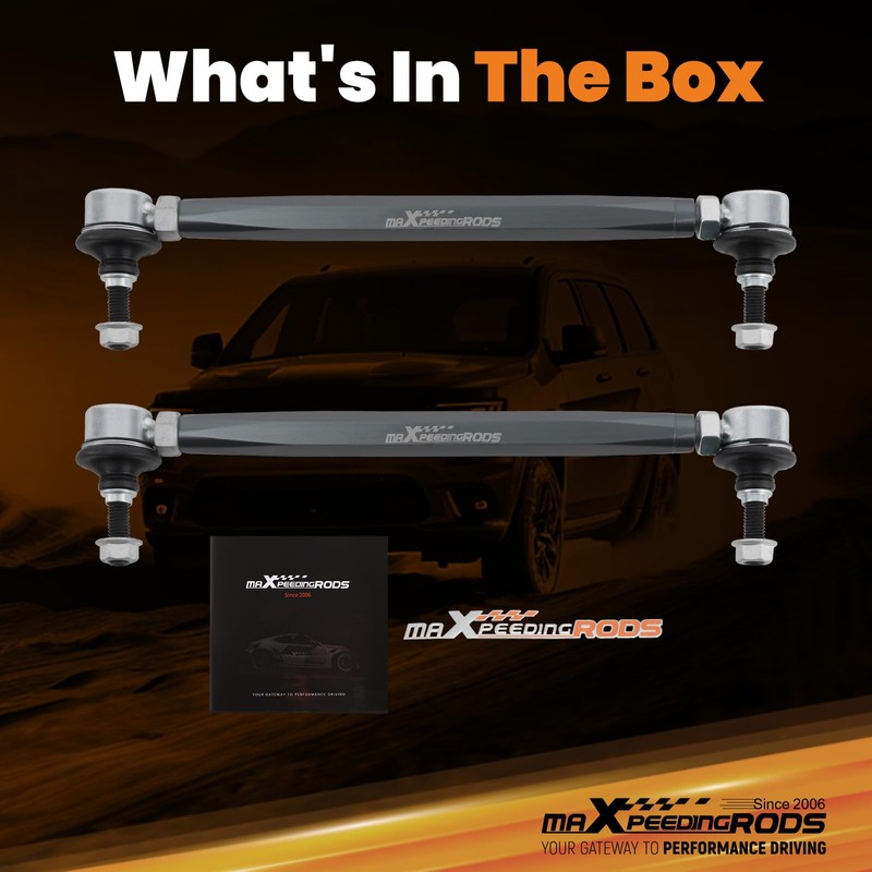maXpeedingrods Universal Adjustable Sway Bar End Links 280mm-330mm | M10