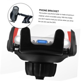 Operitacx 1Pc Car Phone Rack Durable Vehicle Sucker Phone Holder Suction Cup Stand for Smartphones Easy Installation for Dashboard Windshield and Home Use