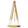 Om Incense Holder for 7 Incense Sticks and 1 Cone