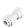 John Guest PP0412WP Push-fit Union Elbow, Push-to-Connect, 3/8 Inch OD