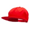 5 Panel Cotton High Profile Flat Bill Unstructured Cap -