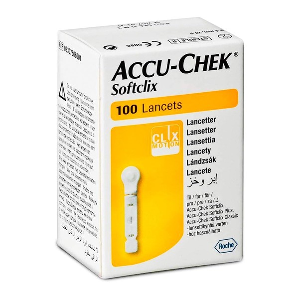 Accu-Chek Softclix Lanceta, Pack de 100