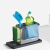 Metaltex Tidy-Tex Kitchen Sink Organiser, Grey, 24 x 13 x