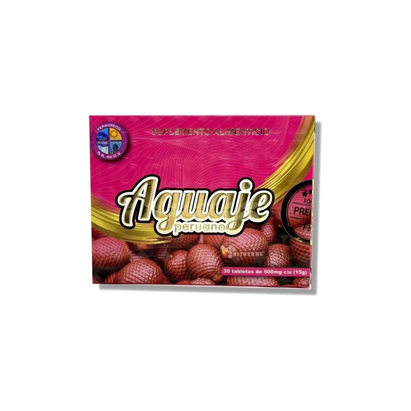 Aguaje Peruano 30 Tabletas Fer Y Greco