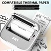 PRT Mini Sticker Printer Portable Thermal Printer with 1 Roll
