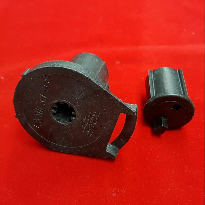 RollEase R24-1 1/2" Roller Shade Clutch (R24C53BK) and End Pin