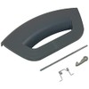Aspares Graphite Grey Washing Machine Door Handle Kit For INDESIT