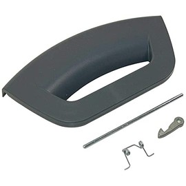 Aspares Graphite Grey Washing Machine Door Handle Kit For INDESIT Washing Machine