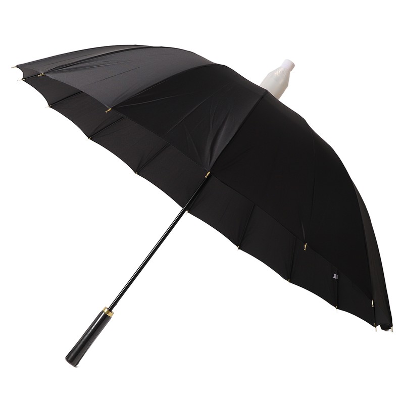 Large Umbrella Automatic Open 16 Ribs Waterproof with Cover Long