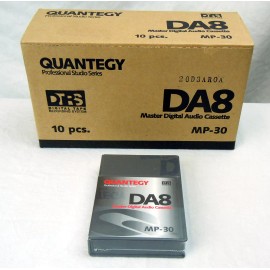 Quantegy DA8 MP-30 Digital Audio Cassette Box of 10 - New