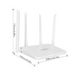 4G LTE Wireless Router, SIM Card Slot, 4 Antennas, 300Mbps