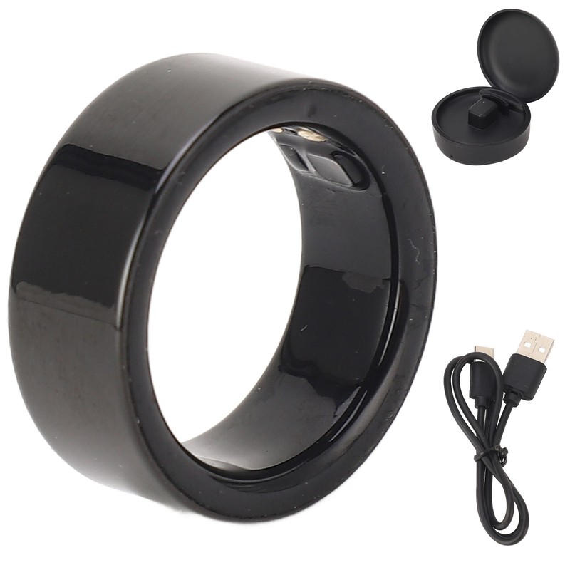Smart Ring Health Tracker Bluetooth Health Fitness Tracker Waterproof Smart