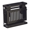 Kitchen Knives Chopstick Rack with Draining Tray Wall Mounted Multifunctional