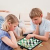 OkidSTEM Magnetic Chess Set with Travel Folding Chess Board and