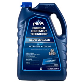 PEAK OET Extended Life Blue Concentrate Antifreeze/Coolant for Asian Vehicles, 1 Gal.