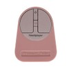 Mini Round Capacitor Mouse with Pressure Sensing Scroll, Super Portable
