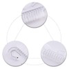 5 Pcs Nail Brushes For Cleaning Nails Transparent Nail Dust
