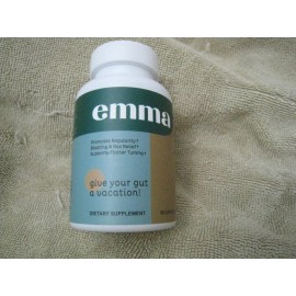 Emma Dietary Support 60 Caps New Sealed 07/2026 gut relief Berberine Resveratrol