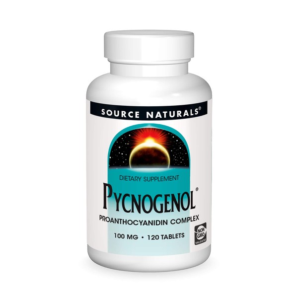 Source Naturals Pycnogenol 100 mg Proanthocyanidin Complex - 120 Tablets
