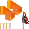 JAWULIJIA Chainsaw Hanger Heavy Duty Chainsaw Holders Organizer Mounted Chainsaw