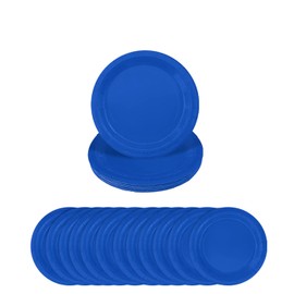 Aisszhao 16pcs Dark Blue Paper Plates 7 Inch Solid Color Paper Plates,Disposable Paper Plates Tableware Birthday Decorations Plates for Him,Her,Men,Women,Adults Tea Party,Paper Plates for Kids Party