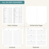 BEZEND Pocket Calendar 2027, Weekly Monthly Planner for Purse (3.5"