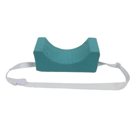 Head Positioner Pillow Green Cotton Cloth Comfortable Breathable Adjustable Neck Support Head Stabilizer Pillow for Wheelchair Patients