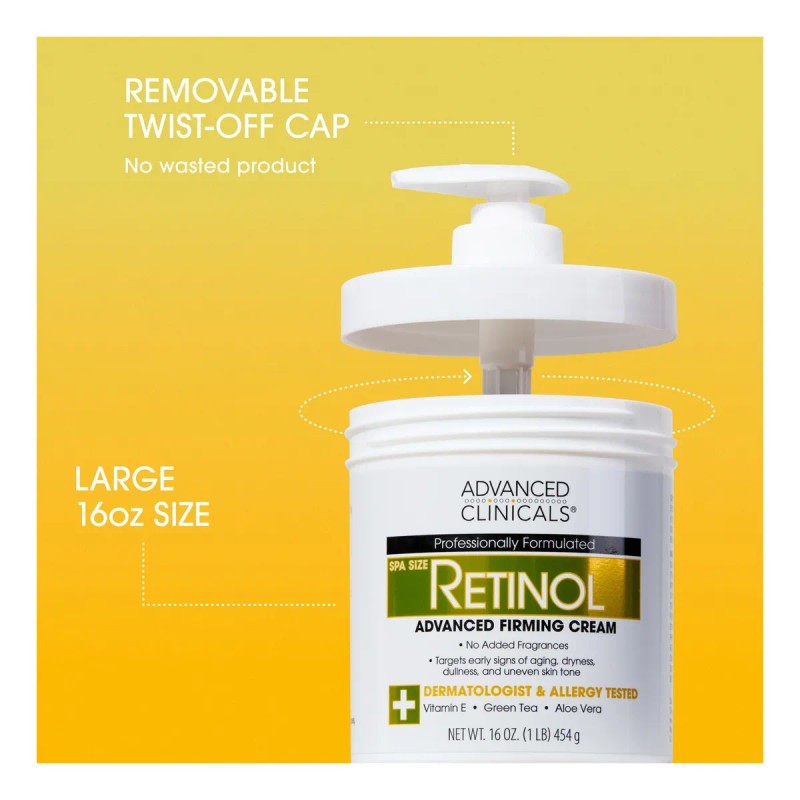 Advanced Clinicals Tratamiento Para Piel Flácida: Crema