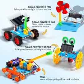 STEM Kits for Kids Ages 8-10 12-14, STEM Toys for Boys Science Engineering Robotics Robot Building Kits Projects for Kids Age 8-12, Building Toys Crafts for Boys 8-12 6-8