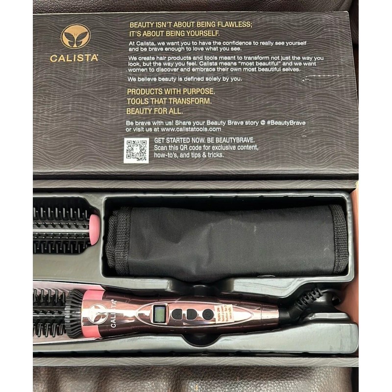 Calista Perfecter Pro Heated Round Brush with GoGo Mini Tool