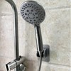 Strong Adhesive and Waterproof Shower Head Holder, Adjustable Handheld Shower