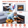 Ganbaro® 482°F High Temp Silicone Sealant, High Temperature Adhesive, Heat
