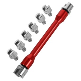 Mobestech 1set Motorcycle Wheel Wrench Set Durable Tool for Tire and Maintenance Compact Design for Convenient Storage and Portability Essential Motorcycle Accessory for Repairs