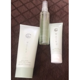AVON Haiku perfumed body lotion, Body Mist & Hand Cream. 3 PC SET  BRAND NEW