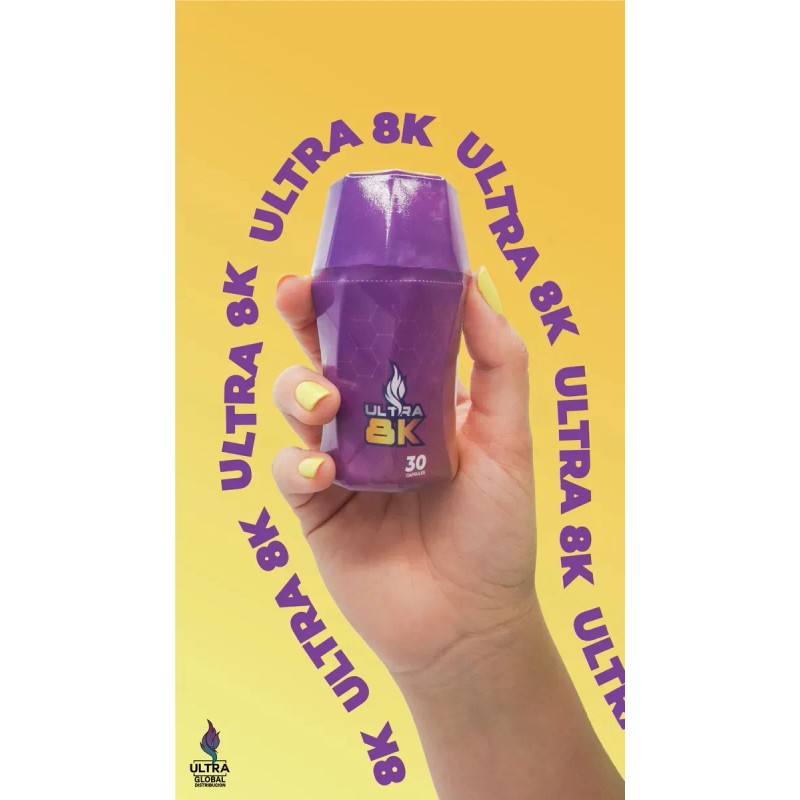 Lipoblue Ultra 8 K 30caps Termogenico Sfn Sin Sabor