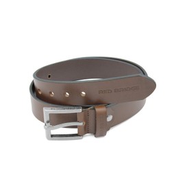 Classic Belt Leather Belt Genuine Leather Men's Belt Premium Quality, dark brown, 110